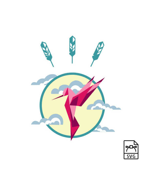 Hummingbird - Vector graphics Hummingbird - Vector graphics